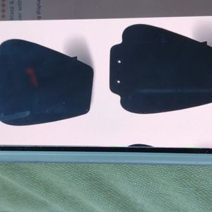 Two velvet cardboard  displays